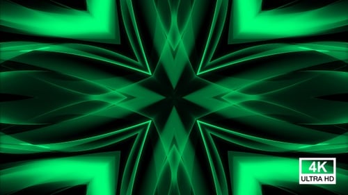 Abstract Green Background 4K