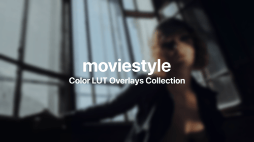 Dynamic Movie Style Color Grading LUTs