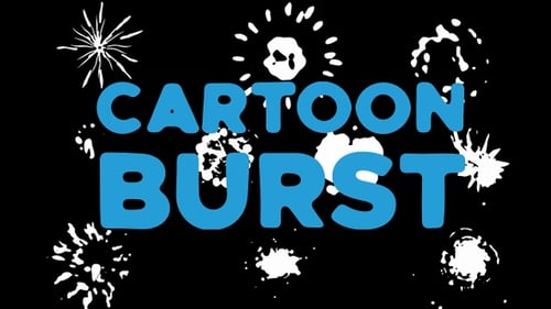 Hand Drawn Cartoon Burst Animated Elements Pack