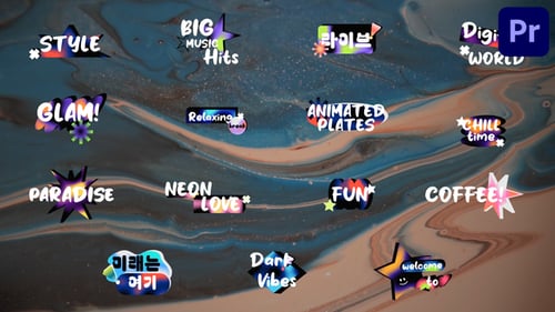 Dynamic Fluid Animated Title Cards for Modern Video Projects