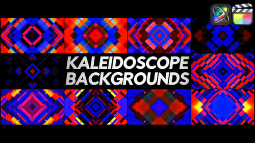 Fondos de caleidoscopio para FCPX