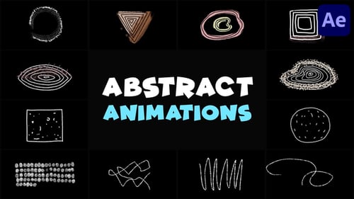 Abstract Scribble Animations | After Effects