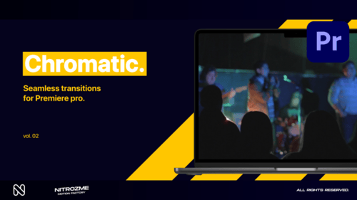 Chromatic Transitions Vol. 02 for Premiere Pro