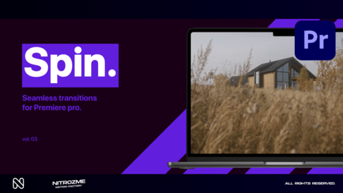 Dynamic Seamless Spin Video Transitions Pack
