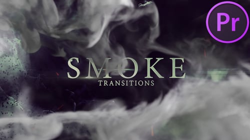 Dynamic Fluid Smoke Video Transitions