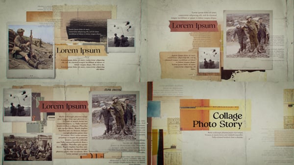 Dynamic Photo Album Display Slideshow, Video Displays ft. collage title ...
