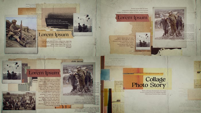 Dynamic Photo Album Display Slideshow, Video Displays ft. collage title ...