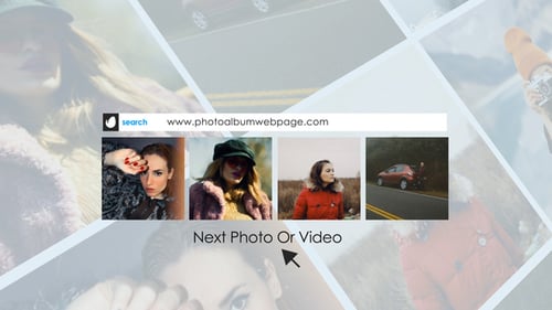 Interactive Photo Search Gallery Opener