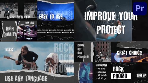 Rock Promo for Premiere Pro