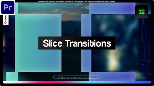 Slice Transitions Pack For Premiere Pro