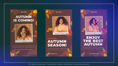 Hello Autumn, Instagram Stories