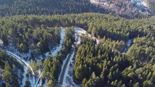 Pista olímpica abandonada para Bob y trineo en Sarajevo