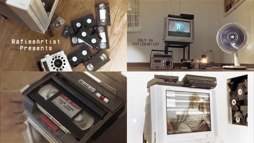 Retro VHS Glitch Opener and Intro Template