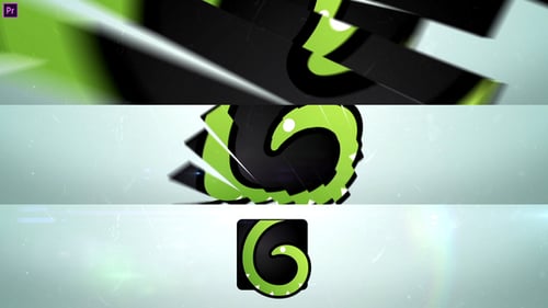 Modern Block Slice Logo Reveal