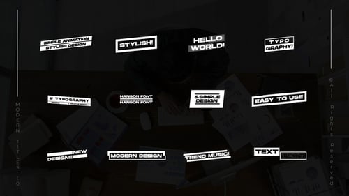 Modern Titles 2.0 | FCPX