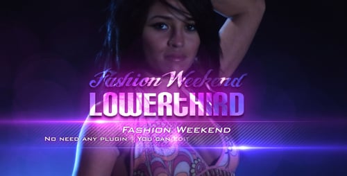 Fashion Weekend, tercio inferior