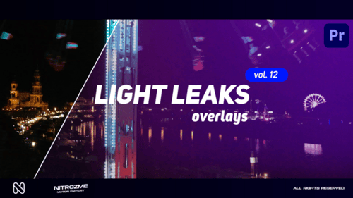 Superpositions Light Leaks, vol. 12 pour Premiere Pro