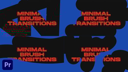 Minimal Brush Transitions | Premiere Pro