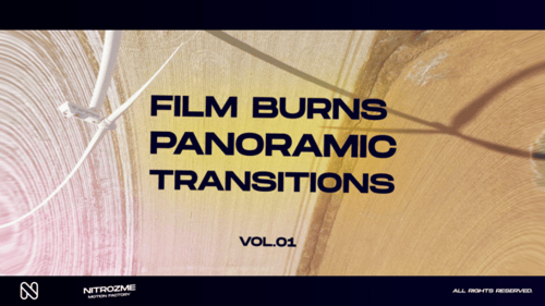 Film Burns Panoramic Transitions Vol. 01