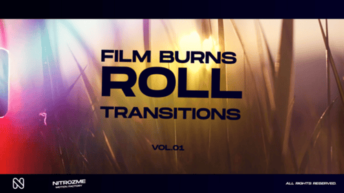 Film Burns Roll Transitions Vol. 01