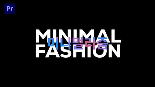 Minimalist Animated Titles with Fluid Gradient Backgrounds