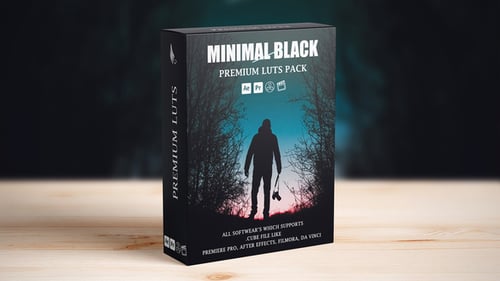 Minimalist Cinematic Film Look Moody Video LUTs Pack