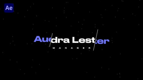 Stylish Lower Thirds