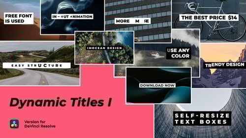 Modern Minimalist Dynamic Title and Text Box Animations