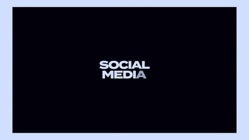 Modern Social Media Lower Thirds Pack with Animated Icons