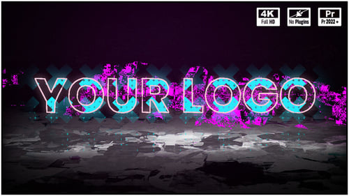 Glitch Logo Animation V.2