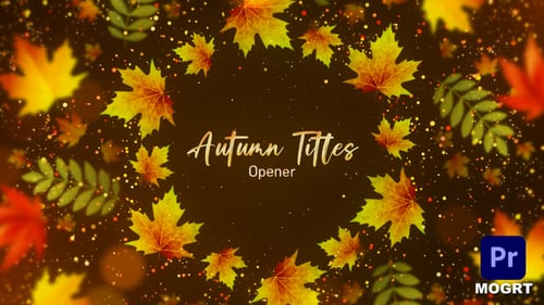 Autumn Titles MOGRT
