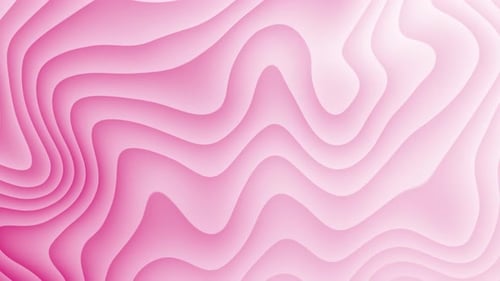 Seamless Loop Pink Abstract Fluid Motion