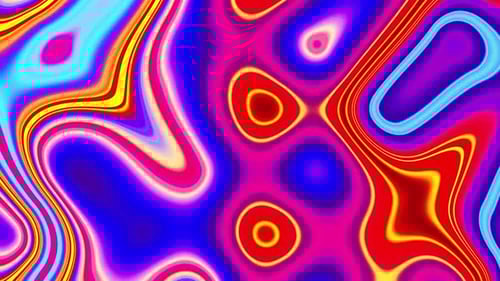 Shiny Liquid trendy colorful liquid background.