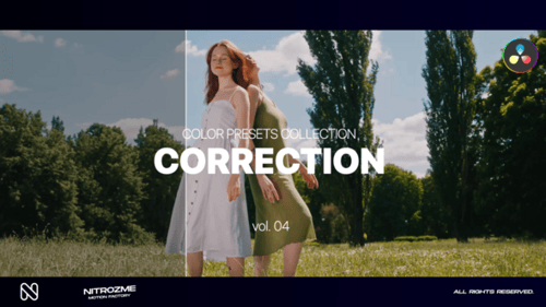 Correction LUT Collection Vol. 04 for DaVinci Resolve