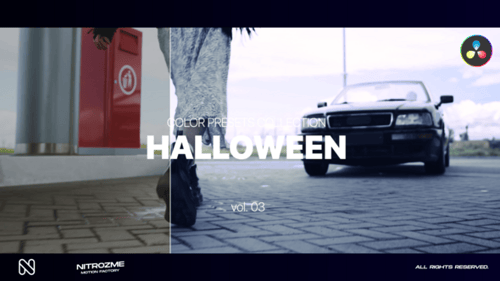 Halloween LUT Collection Vol. 03 for DaVinci Resolve