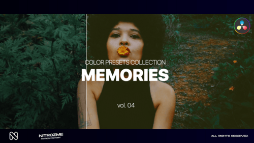 Memories Cinematic LUT Collection for Video Editing