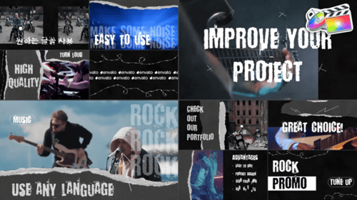 Rock Promo pour FCPX