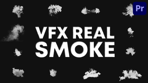 Efectos visuales Real Smoke para Premiere Pro