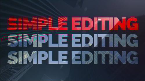 Dynamic Glitch Opener for Corporate Events