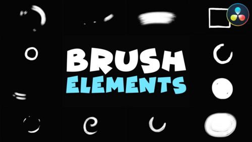 Elementos del pincel | DaVinci Resolve