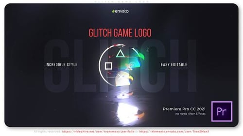 Glitch Game Logo