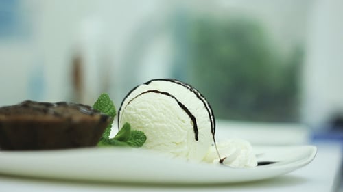 Eiscreme Und Schokolade