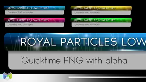 Royal Particles - Lower Third