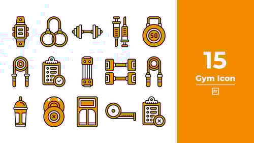 Gym Icon Premiere Pro