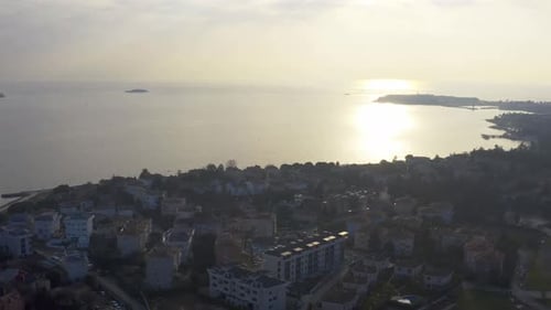 Istanbul Maltepe Bosphore Vue aérienne 3