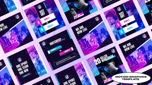 Kombat E-sport Instagram Posts | Mogrt