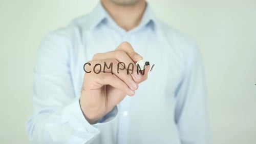 Entreprise, écriture à l'écran