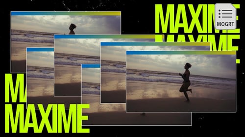 Dynamic Urban Sport Titles Opener with Kinetic Typography