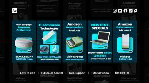 E-commerce Product Promotion Social Media Story