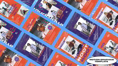 Dripbeat Grunge Reels & Stories | Mogrt